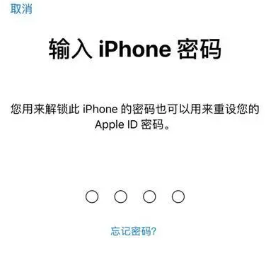 行唐苹果15维修网点分享iPhone 15六位密码怎么改四位 