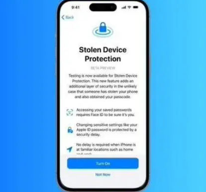 行唐苹果授权维修店分享被盗设备保护功能开启方法 