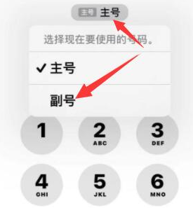 行唐苹果14维修店分享iPhone 14 Pro Max使用副卡打电话的方法 